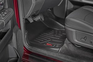 Ram 1500 Floor Mats - Front and Rear - Rough Country - Floor Armor - '19-'23